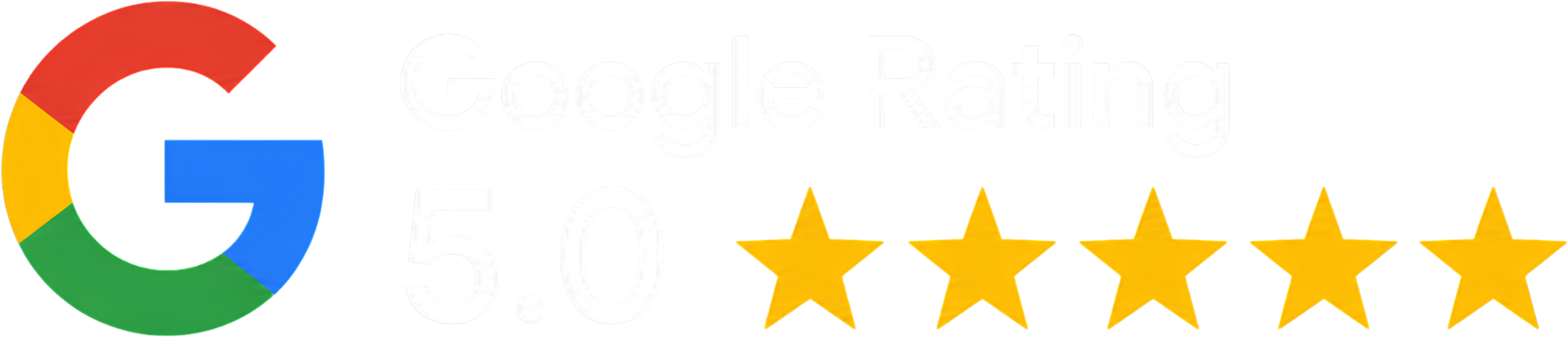 Google rating: 5.0 out of 5 stars