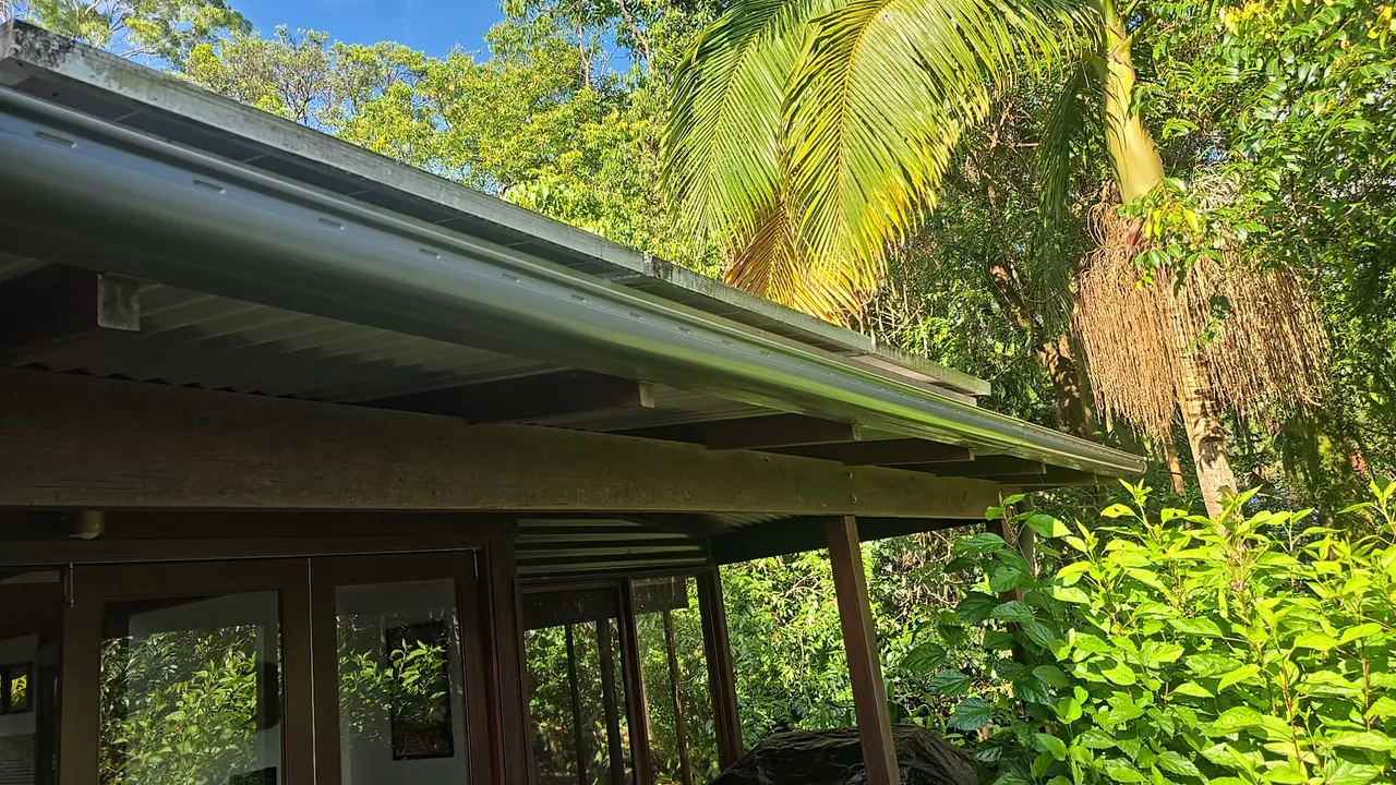 Continuous Guttering work by Interline on a Northern Rivers home